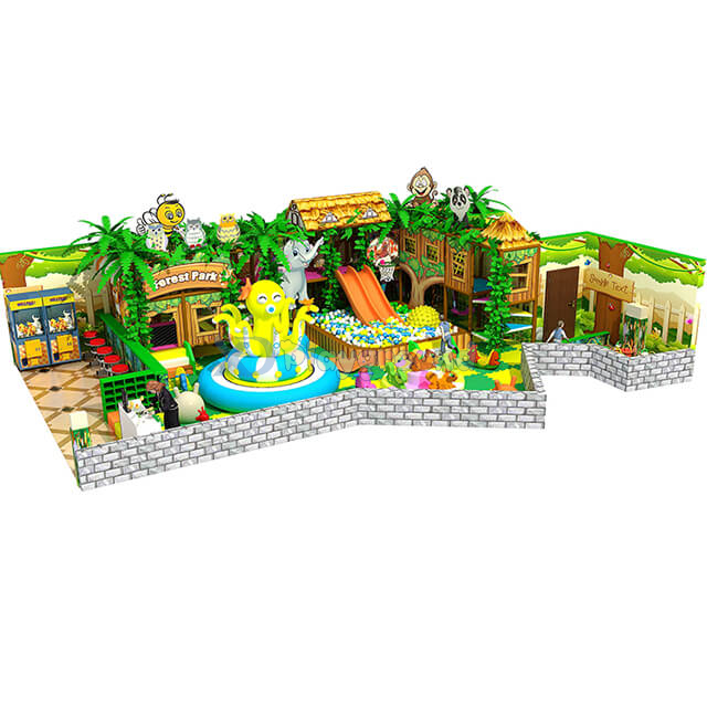 Custom Jungle Theme Indoor Playground Children Amusement Park