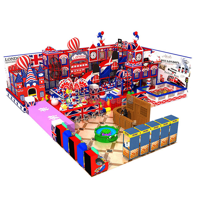 Custom Design Commercial Indoor Soft Play Structure with Ball Pool