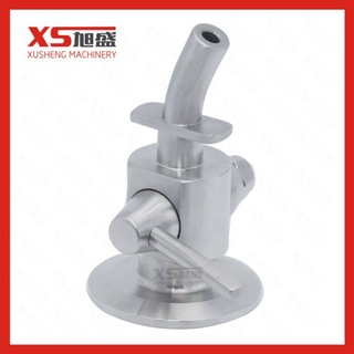 Санитарные клапаны для отбора проб пива Triclamp из нержавеющей стали Ss304 Ss316L