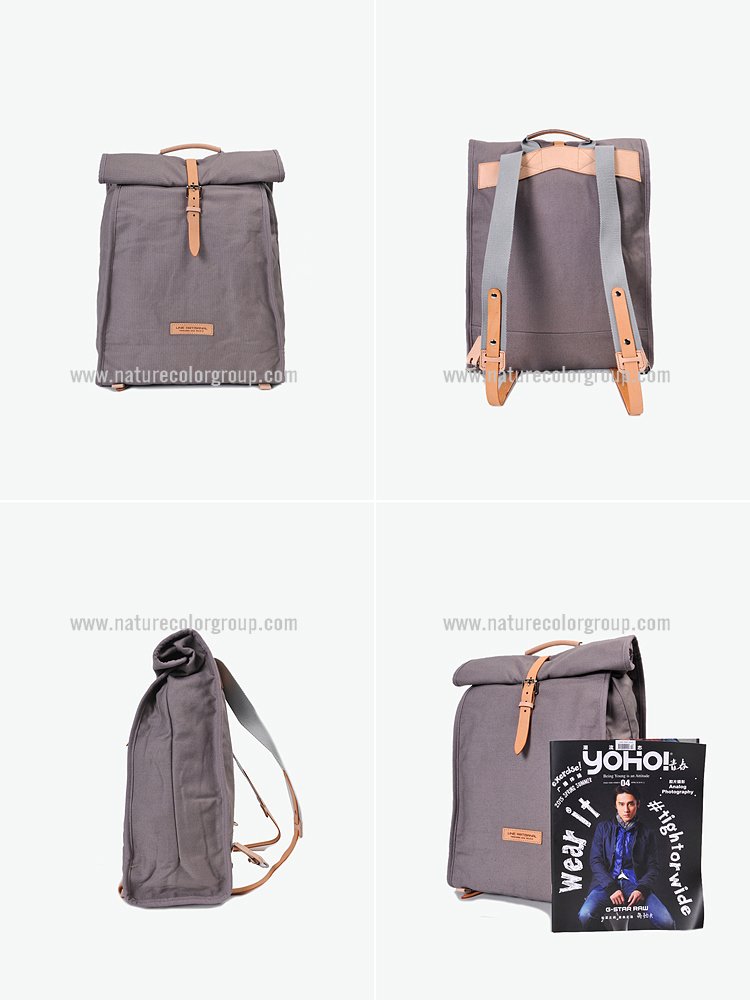 Vintage Leisure School Canvas Backpack for Women