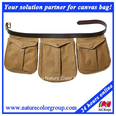 Functional Canvas Waist Bag for Men