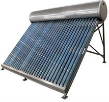 Calentadores de agua solares comerciales al aire libre sin presión