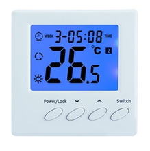 Еженедельный programmable термостат топления WST01