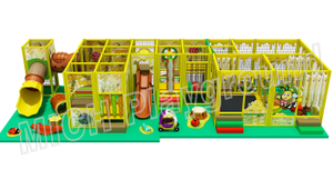 Divertimento per bambini Soft Indoor Playground 6610a