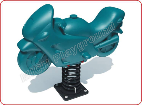 Plastic Motorcycle Animated Spring Rocking Horse para la venta