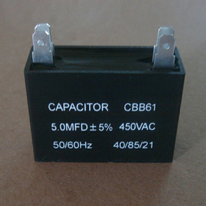 Capacitor de motor CA Cbb61