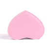 Pink Store Package Heart Shape 2 Tier Rotating Leather Jewelry Box