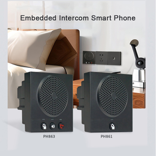ont-touch Embedded Intercom Smart Phone SOS telephone for guest room PH861 and PH863