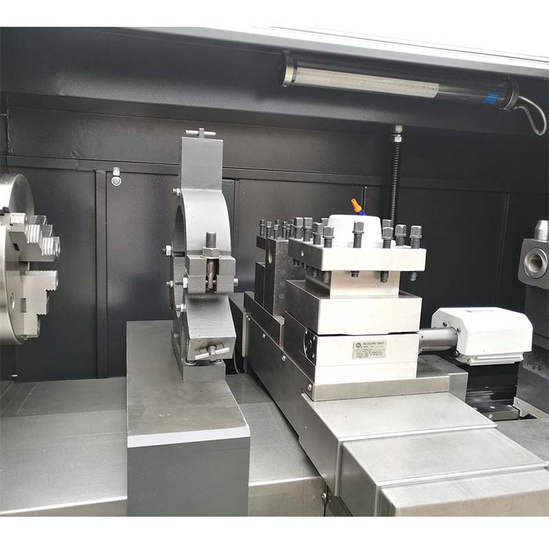 CKX550 CNC Parallel Lathe Machine with High Quality Turret And Tailstock