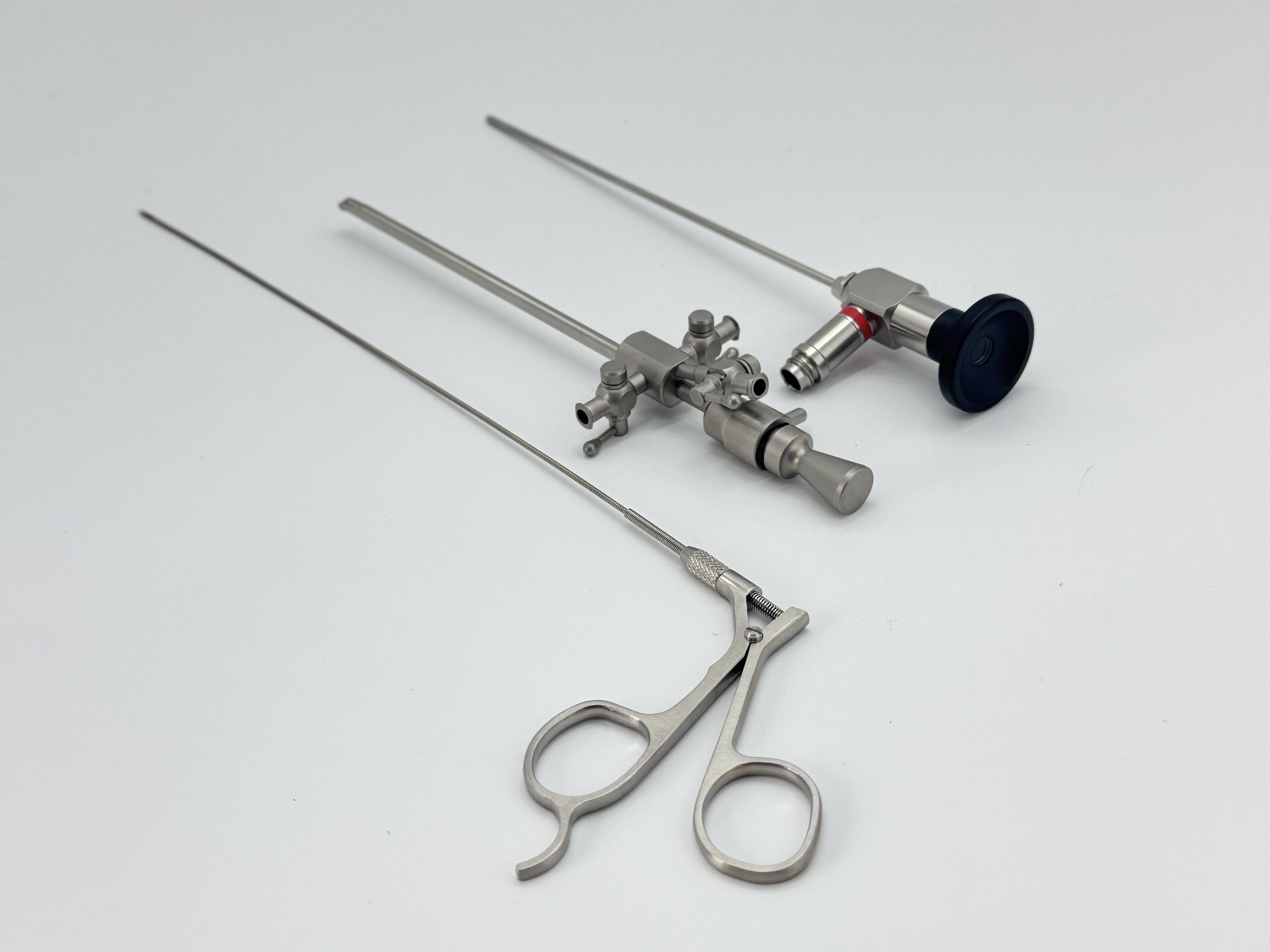 30deg 2.7X175mm Vet Rhinoscope with Operating Sheath and Biopsy Forceps