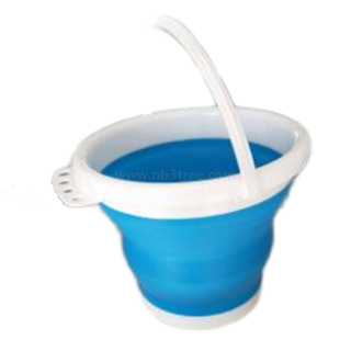 1.5L PP TPR Foldable Bucket