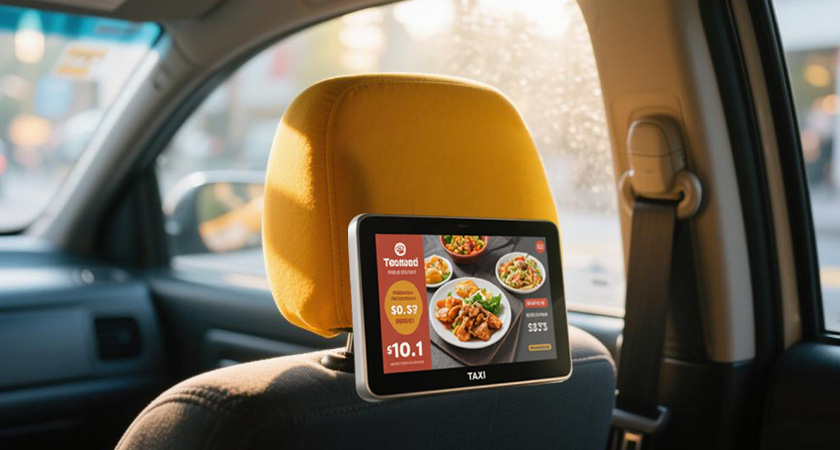 Taxis in gewinnbebende Anzeigen verwandeln: Erforschen der Kraft der digitalen LCD-Beschilderung