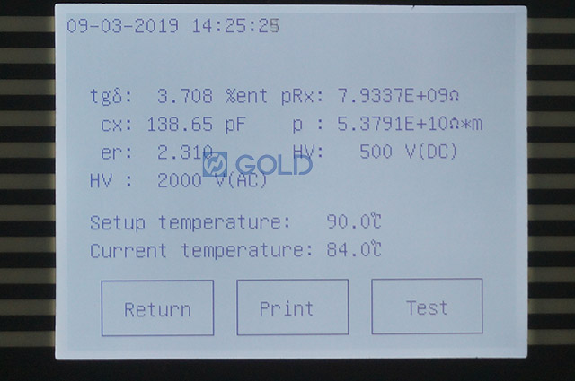GDGY自动绝缘油棕褐色电阻率测试仪