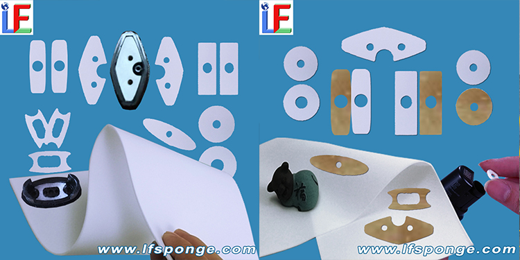 Oil-absorbing sponge