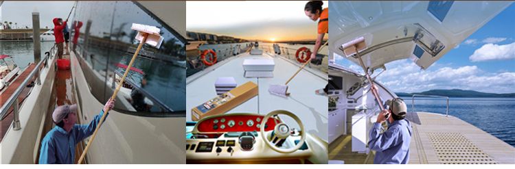 hot selling upgrade multifunctional yacht brush 
