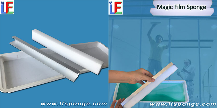 melamine Sponge tools for window Coating