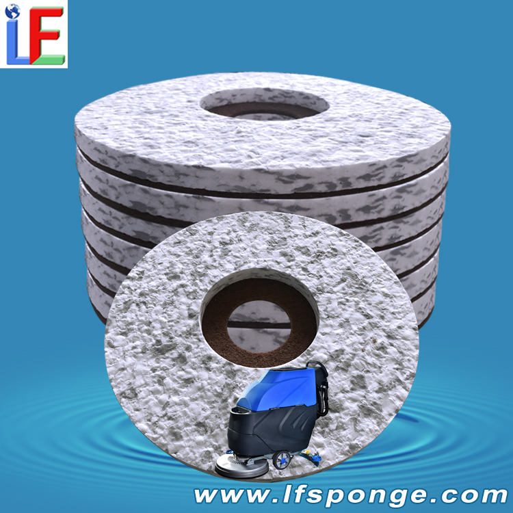 Melamine Cleaning Pads with Needle Positioning Fixer for Deep Floor Cleaning