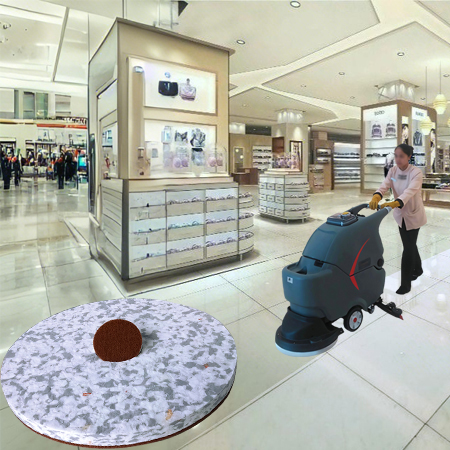 Mall & Supermarket Floor Cleaning Combo Melamine Pad - Solve High-Traffic Stains & Efficient Cleaning Pain Points