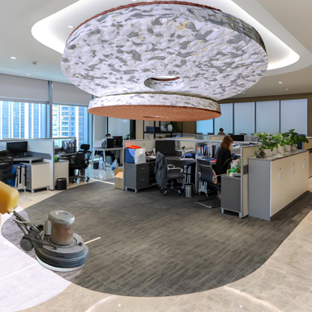 Office Building Floor Cleaning Combo Melamine Pad - Solve High-End Floor Stains & Image Protection Pain Points