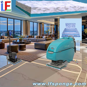 Fleece Mixed Melamine floor Pads