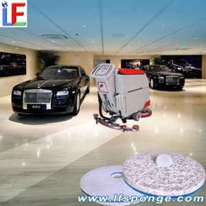 4S Store Showroom Cleaning Fleece Combo Melamine Floor Pad