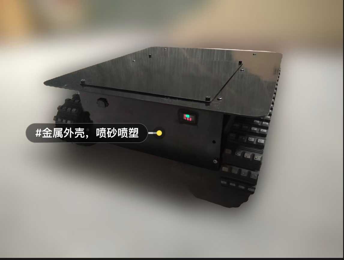 Rubber Track Chassis Rubber Track Undercarriage Chassis 1ton Rubber Tracked Chassis Assembly 