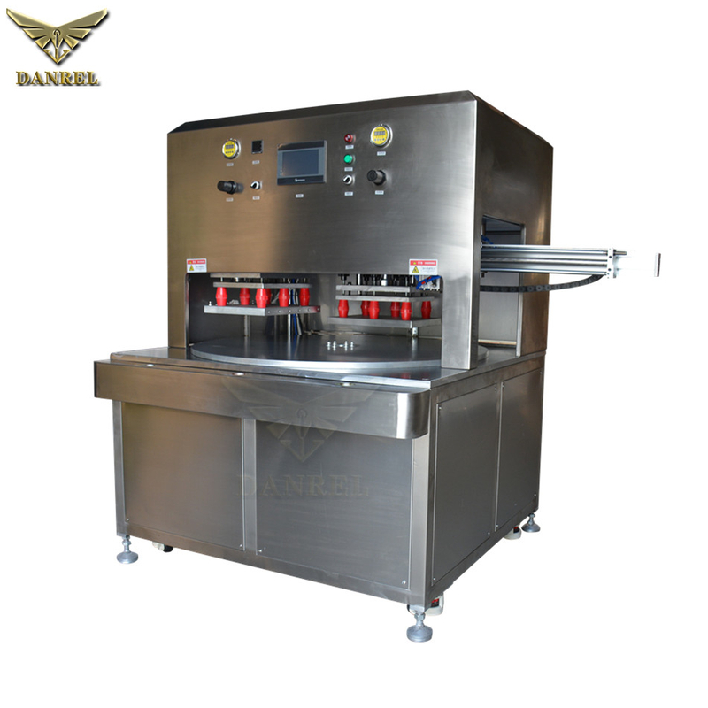 Automatic Medical Tray Tyvek Paper Sealing Machine, Rotary Tray Sealer