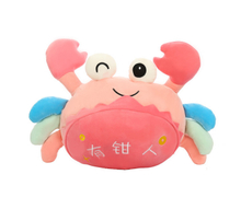Colored Crab/ Pillow, Doll, Sleeping Pillow, Birthday Gift