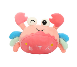 Colored Crab/ Pillow, Doll, Sleeping Pillow, Birthday Gift