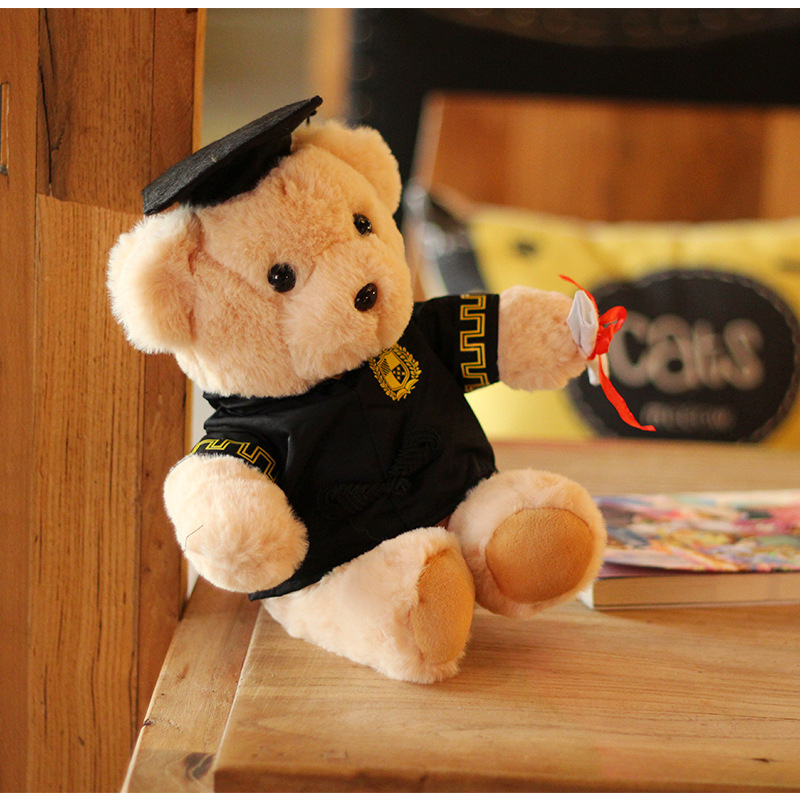 Doctor Hat Little Bear/Plush Doll/Doll/Throw Pillow/Cartoon Throw Pillow