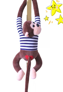Long Arm Monkey，Plush Doll，Doll，Throw Pillow，Cartoon Throw Pillow