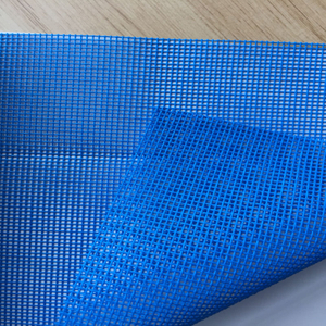 Yarn coated mesh fabric