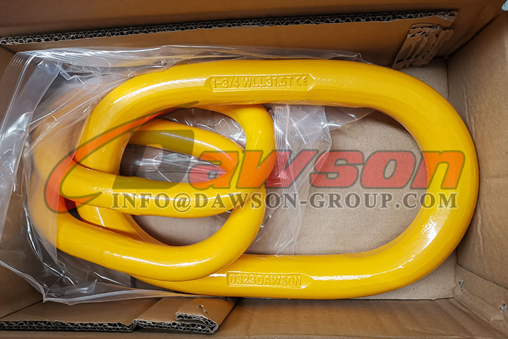 DS092 G80 Conjunto de elo mestre forjado tipo EUA para eslingas de eleva&ccedil;&atilde;o de cabo de a&ccedil;o Eslingas de corrente - Dawson Group Ltd. - Fabricante, fornecedor, f&aacute;brica na China