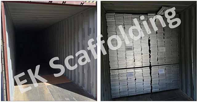 Fotos de carga de tablones de metal 01