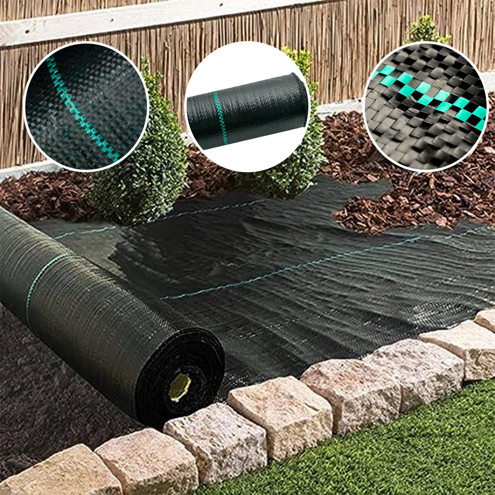 Ideas innovadoras de barrera de malezas para un jardín de bajo mantenimiento