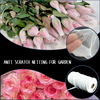 Plástico protección de flores net brote malla rosa neta de brote