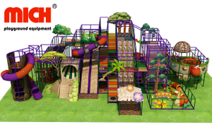 Grande parco per bambini soft per bambini della giungla interna