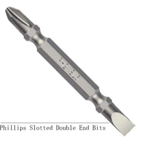 Phillips Slotted Double End Bits