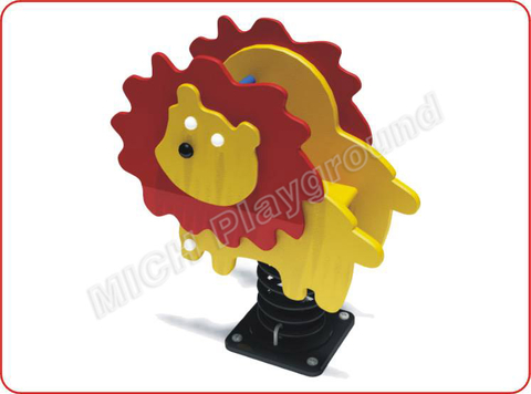 Lion Animated Toddler Outdoor Rocking Horse in vendita