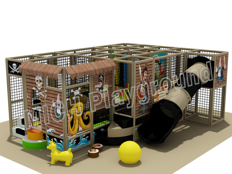 Hot Sale Indoor Divertement Soft Playground para crianças 6608b