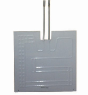 Evaporador Roll Bond de doble cara de placa de aluminio para congelador