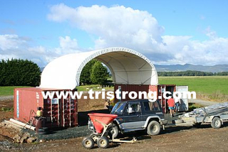 Container Shelter, Super 40' Container Canopy (TSU-2620C, TSU-2640C)