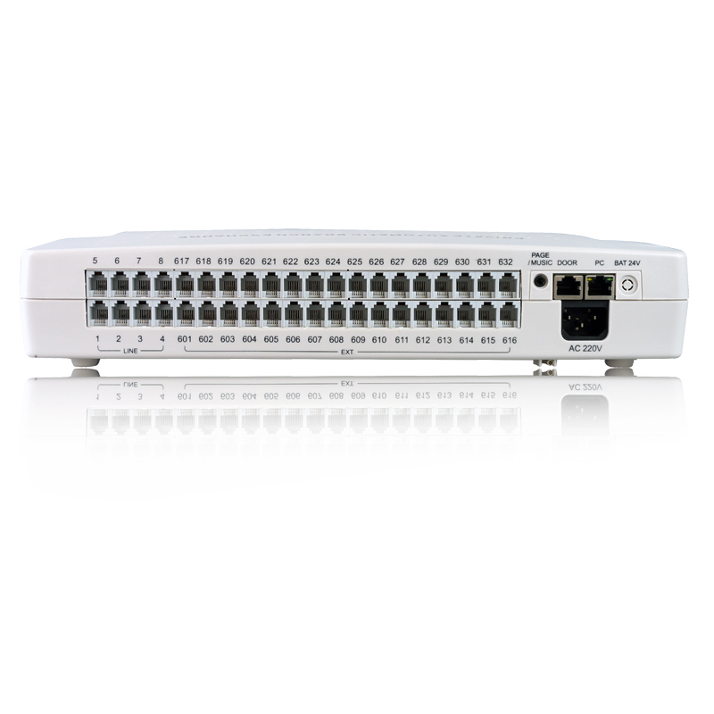 Hybrid PABX extension Telephone Exchange PBX System CP832