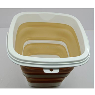 PP TPR Material 5litre Plastic Water Bucket Square Shape