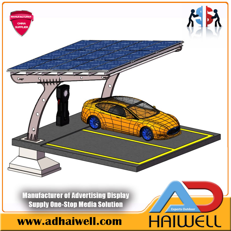 Estructuras de cochera solar | Soluciones de estacionamiento de energía verde
