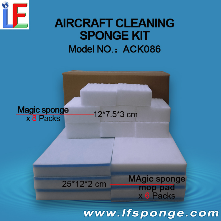 Aircaft Cleaning Sponge Kit