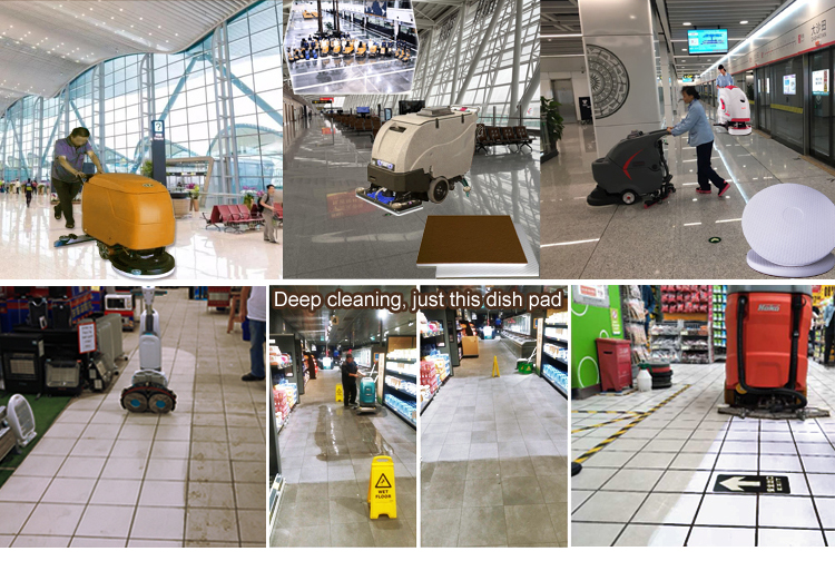 efficient floor cleaning melamine pad Deep Floor Cleaning & Stain Removal Compressed Melamine Floor Pad