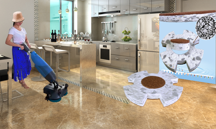 Butterfly Combo Melamine Pad for Household Kitchen Cleaning, Powerful Stain Absorption