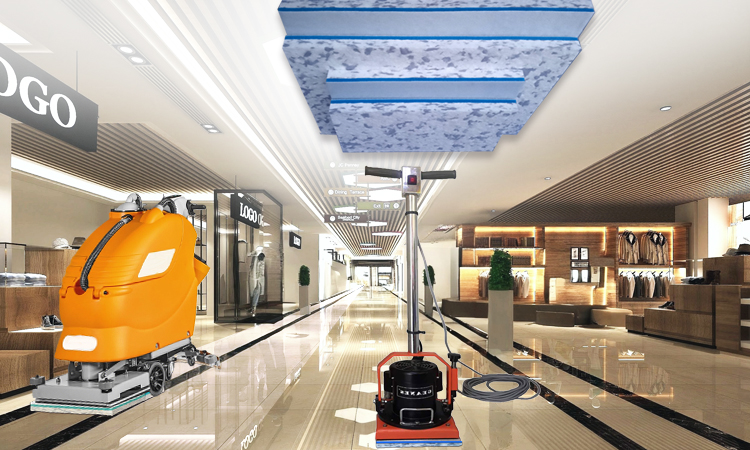 Mall Floor Brightening & Repair Cleaning Pad - Fleece Fabric Composite Combo Melamine Rectangular Floor Pad.jpg