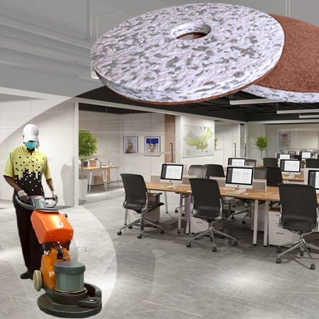 Office Building Floor Cleaning Combo Melamine Pad - Solve High-End Floor Stains & Image Protection Pain Points
